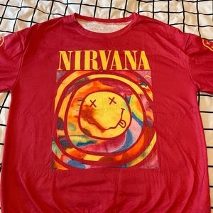 Pink nirvana sweatshirt